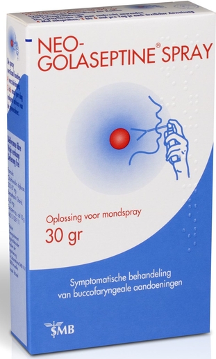Neo-Golaseptine Spray 30 g | Aften