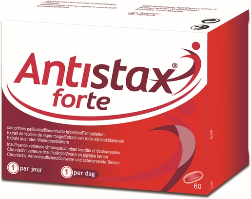 Antistax Forte 60 tabletten | Zware benen