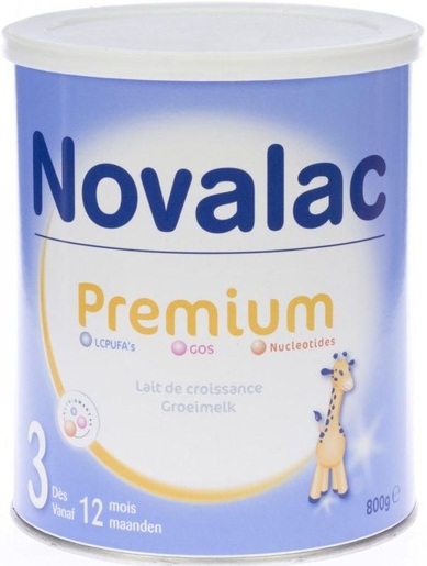 Novalac Premium 3 Poeder 800g | Melk 3de leeftijd