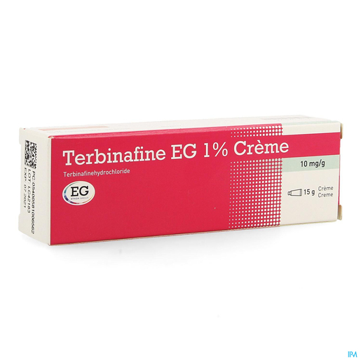 Terbinafine EG 1% Crème 15g | Mycoses - Champignons