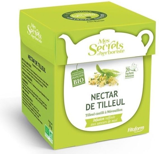 Mes Secrets Herboriste Nectar De Tilleul 20 Sachets | Produits Bio