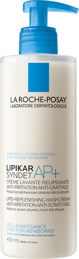 Lipikar  Syndet AP+ Gel-Crème Nettoyant Anti-Irritations 400ml La Roche Posay | Bain - Toilette