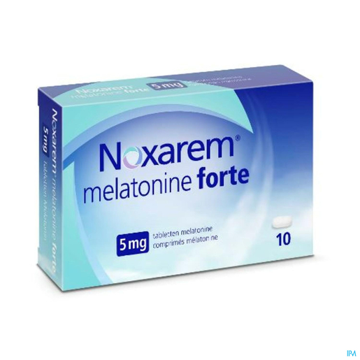 Noxarem Melatonine Forte 5mg 10 Comprimés | Sommeil