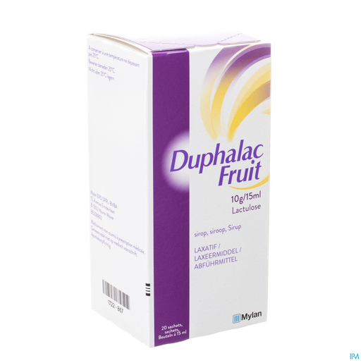 Duphalac Fruit Siroop Zakjes 20x15ml | Constipatie