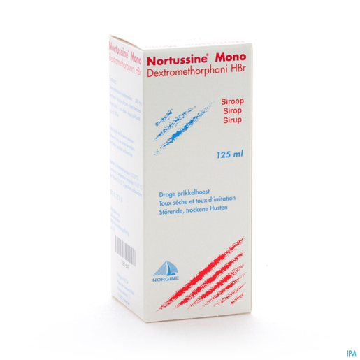 Nortussine Mono Siroop 125ml | Droge hoest