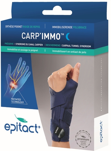 Epitact Carp&#039;immo Attelle Poignet Gauche M | Bandagisterie - Orthopédie