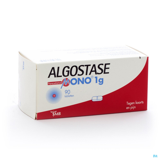 Algostase Mono 1g 90 Tabletten Blister | Hoofdpijn - Diverse pijnen