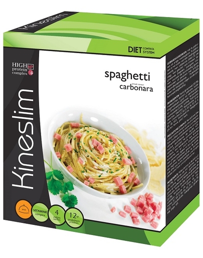 Kineslim Spaghetti Carbonara Poudre 4 Sachets | Régimes protéinés