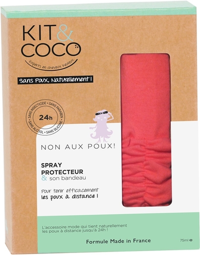 Kit&amp;Coco Spray Protecteur 75ml | Anti-poux - Traitement Poux