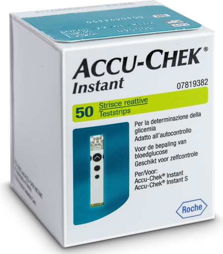 Accu-Chek Instant 50 Teststroken | Diabetes - Glycemie