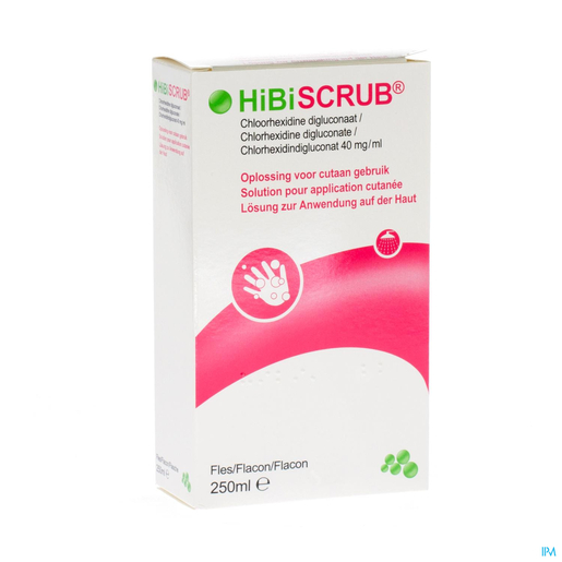 HiBiSCRUB Vloeibare Antiseptische Zeep 250ml | Ontsmettingsmiddelen - Infectiewerende middelen