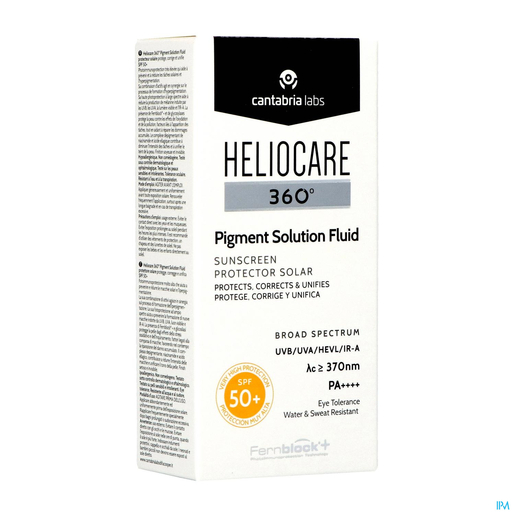 Heliocare 360 Pigment Solution Fluid IP50+ 50ml | Zonneproducten