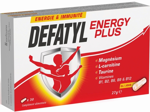Defatyl Energy Plus 30 Gélules | Forme - Energie