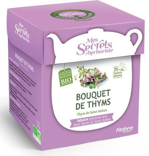 Mes Secrets Herboriste Bouquet De Thyms 20 Sachets | Détente - Antistress