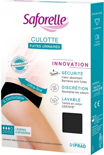 Saforelle Culotte Ultra Absorbante Fuite Urinaire Taille 42 | Problèmes urinaires