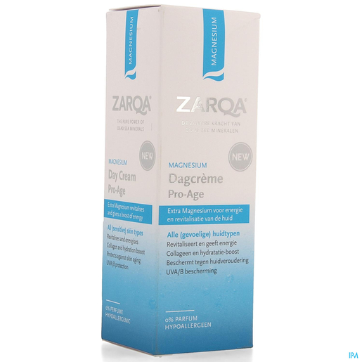 Zarqa Magnesium Dagcrème Pro-age 50 ml | Antirimpel
