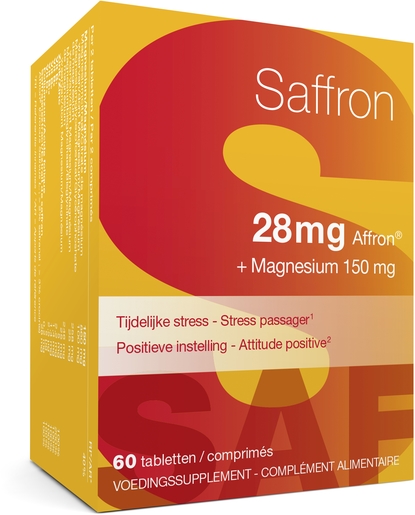 Saffron 28mg Comp 60 | Stress - Ontspanning