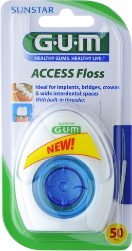 GUM Access Floss | Tandfloss - Interdentale borsteltjes