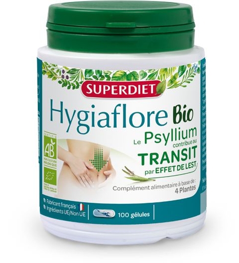 SuperDiet Hygiaflore Vlozaad Bio 100 Capsules | Bioproducten