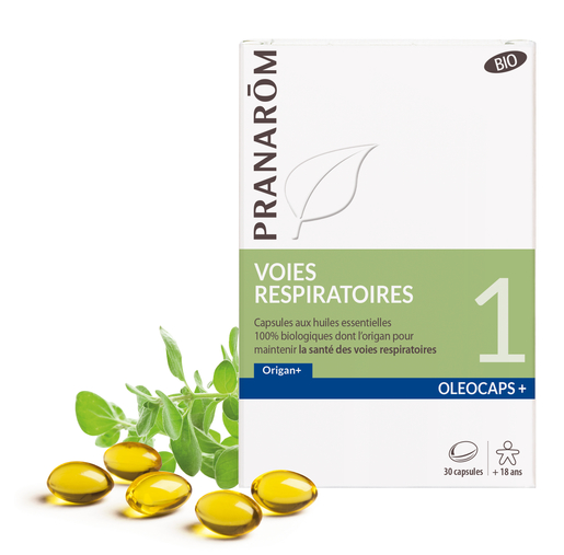 Pranarôm Oleocaps Voies Respiratoires 1 Bio 30 Capsules | Respiration