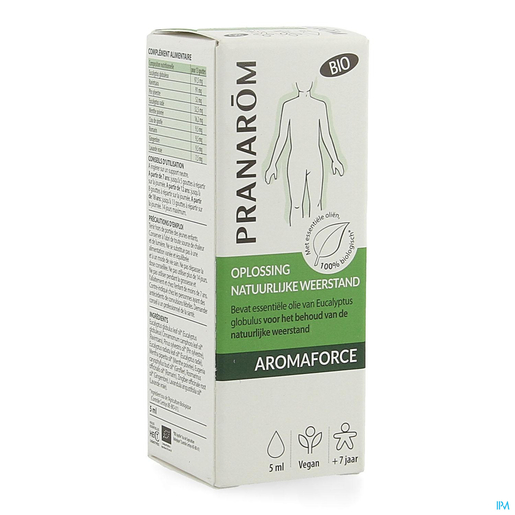 Pranarôm Aromaforce Natuurlijke Weerstand Bio 5 ml | Natuurlijk afweersysteem