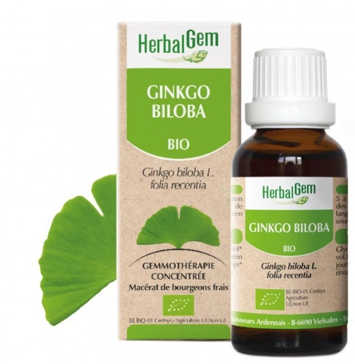Herbalgem Ginkgo Biloba Bio 30 ml | Maceraten