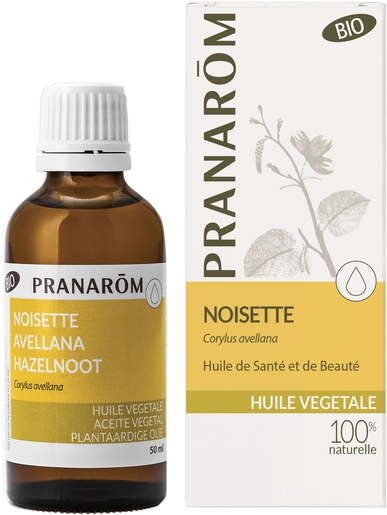 Pranarôm Noisette Huile Végétale Bio 50ml | Produits Bio