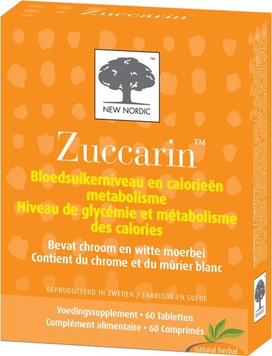 New Nordic Zuccarin 60 Tabletten | Glycemie - Suiker