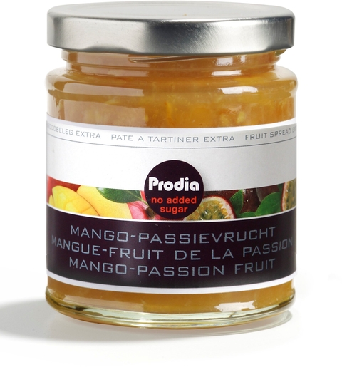 Prodia Broodbeleg Extra Mango-passievr. 215g 5645 | Voor diabetici