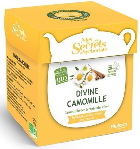 Mes Secrets Herboriste Divine Camomille 20 Sachets | Produits Bio