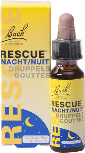 Bach Flower Rescue Gouttes Nuit 10ml | Spécialités - Rescue