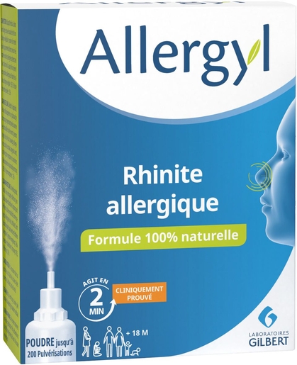 Gilbert Allergyl Spray Protection Rhinite Allergique 800g | Nez