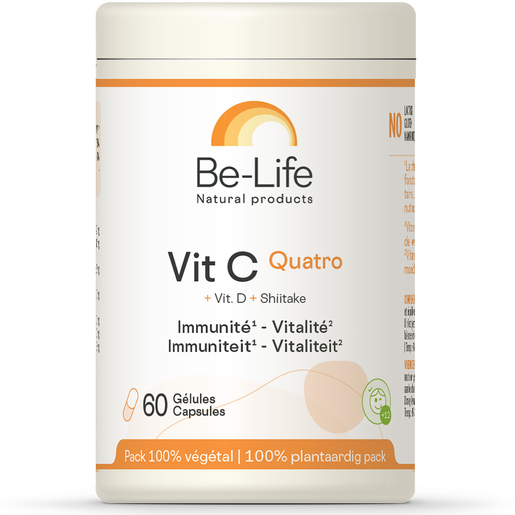 Be Life Vit C Quatro 60 Caps | Vitamine C