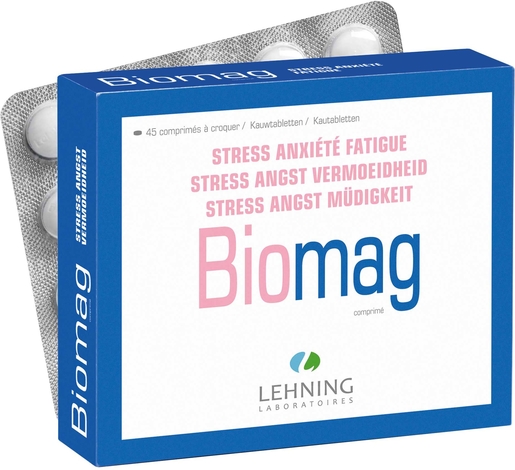 Lehning Biomag 45 Tabletten | Antistress - Welzijn