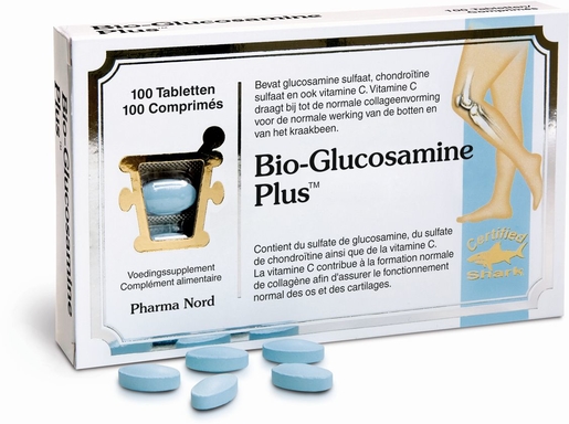 Grondig band Gevoelig Bio-Glucosamine Plus 100 tabletten | Gewrichten - Artrose