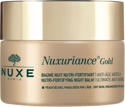 Nuxe Nuxuriance Gold Baume Nuit Nutri-Fortifiant 50ml | Antirides - Anti-âge