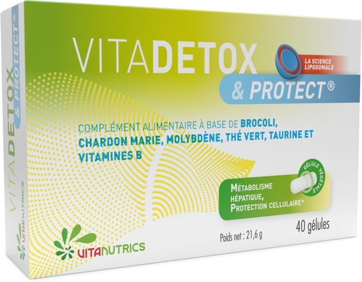 Vitadetox + Protectcaps 40 | Digestion - Transit