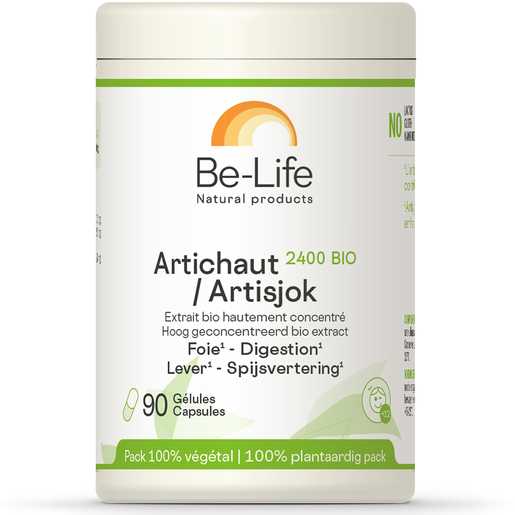 Be Life Artichaut 2400 BIO 90 Gélules | Cholestérol