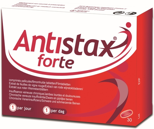 Antistax Forte 30 Comprimés | Jambes lourdes