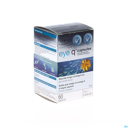 Eye Q Omega 3/6 Epa 500mg Springfield Softgels 60 | Compléments alimentaires