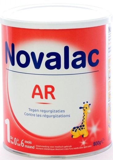 Novalac AR 1 Poeder 800g | Melk 1ste leeftijd