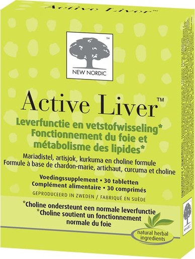 New Nordic Active Liver 30 Tabletten | Lever