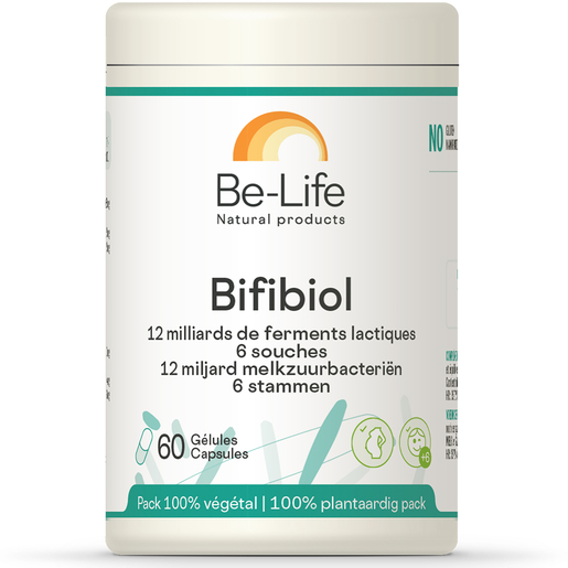 Be Life Bifibiol 60 Gélules | Probiotiques - Prébiotiques
