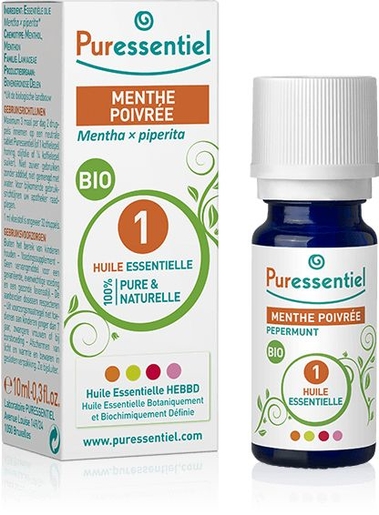 Puressentiel Menthe Poivrée Huile Essentielle Bio 30ml | Produits Bio