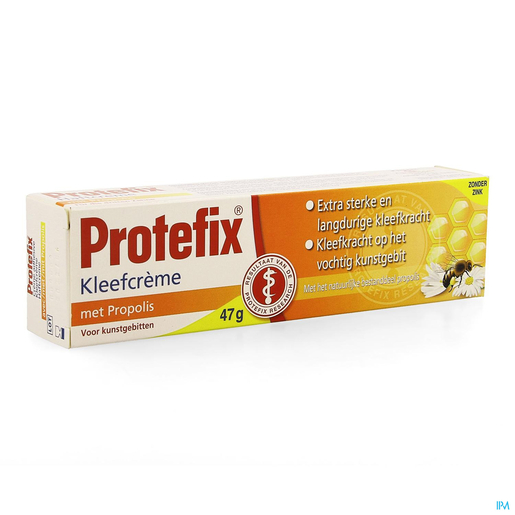 Protefix Kleefcreme X-sterk Propolis 40ml | Verzorging van prothesen en apparaten