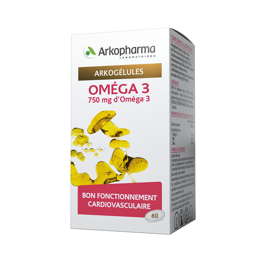 Arkocaps Omega 3 Origine Marine 60 Capsules | Omega 3 - Omega 6