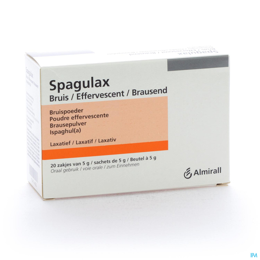 Spagulax Poeder Bruisend Zakjes 20x5g | Constipatie