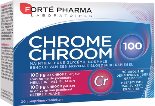 Chroom 100 30 tabletten | Chroom