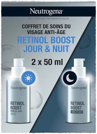 Neutrogena Retinol Boost Set Jour&amp;Nuit 2x50ml | Antirides - Anti-âge