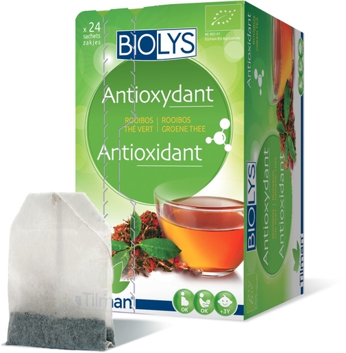 Biolys Rooibos The Vert Sach 24 | Thés, tisanes et infusions